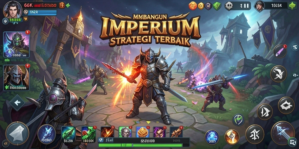Tampilan gameplay 66K yang menarik dan penuh strategi.