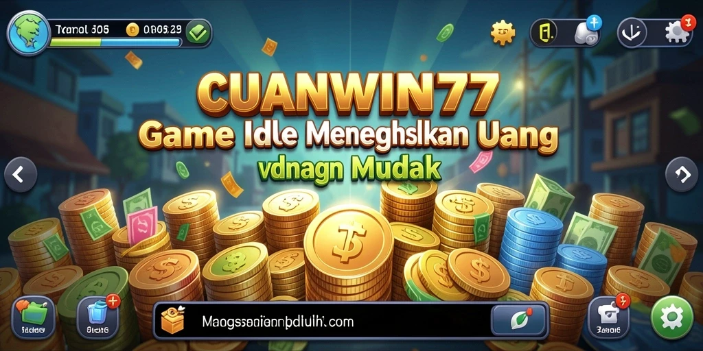 Tampilan gameplay CUANWIN77 dengan karakter yang unik dan interaksi menarik.