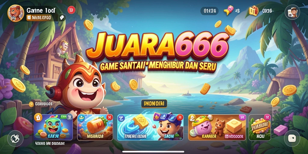 Tampilkan gameplay JUARA666 yang menyenangkan dan interaktif.