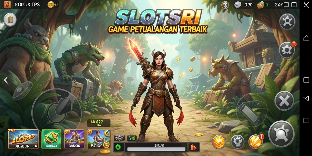 Tampilan gameplay SLOTSRI yang mendebarkan dan penuh aksi.