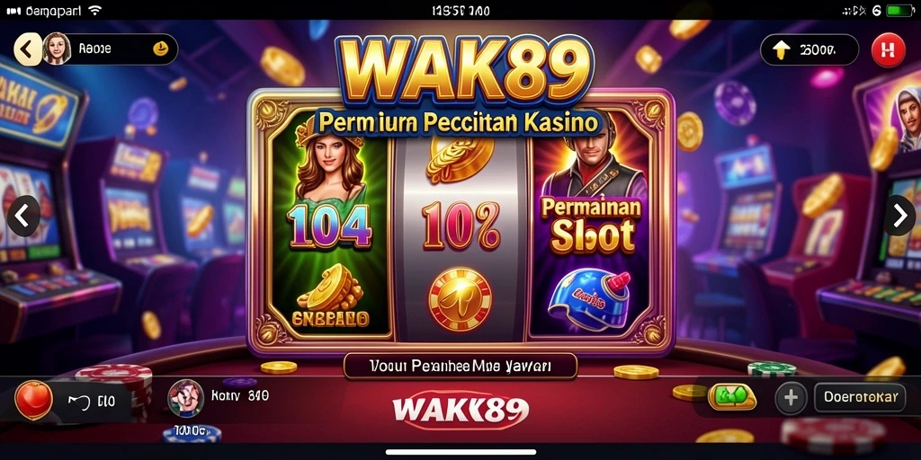 Screenshot WAK89 menampilkan gameplay slot yang mengasyikkan dan penuh warna.