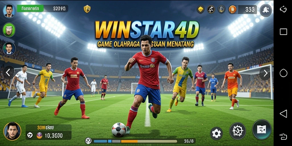 Tampilan gameplay WINSTAR4D yang menarik dan seru.